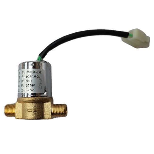 Hongye 8102-00726 Fuel Solenoid Valve Metal Body Parts for Mini Bus or Bus